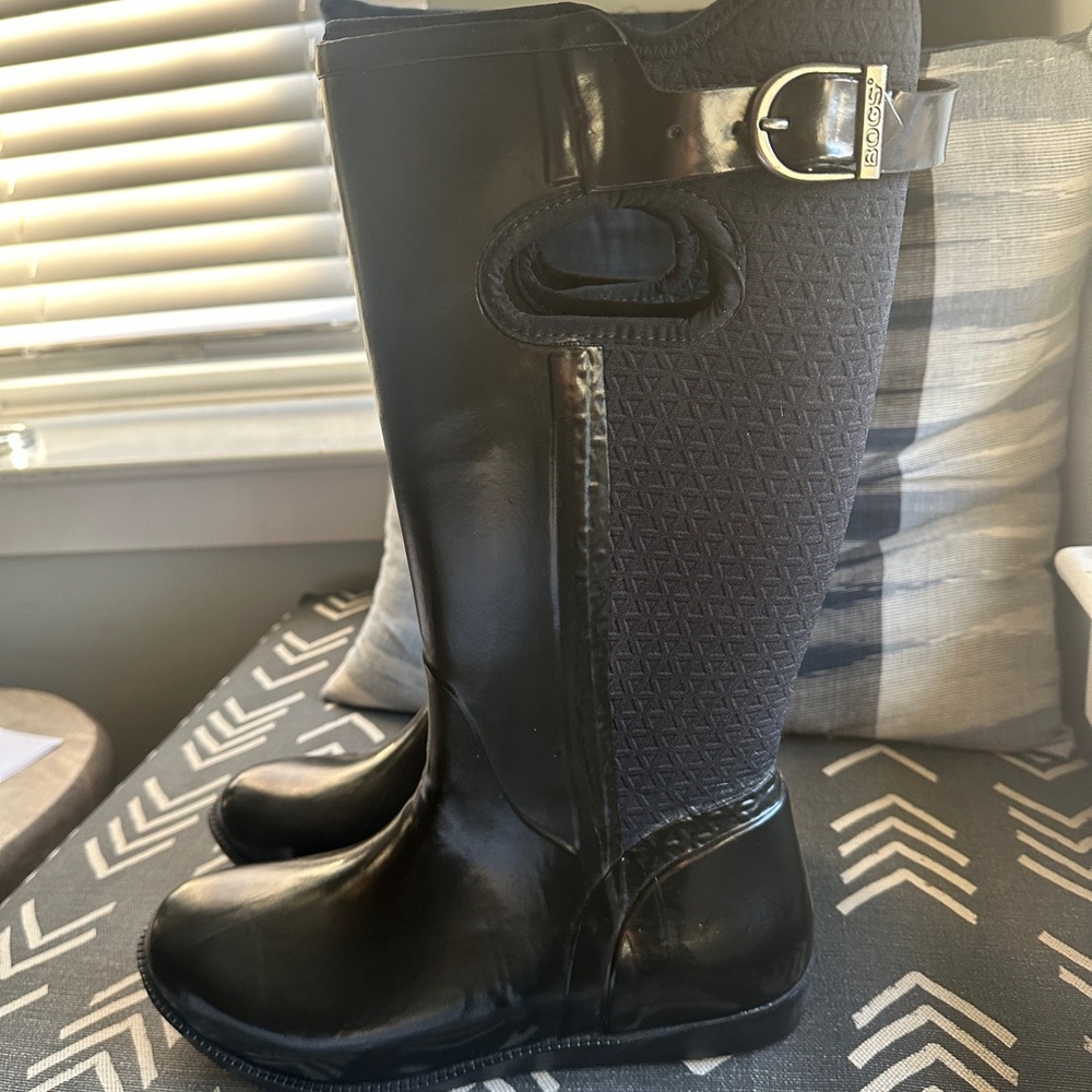 Bogs Drake Women's Black Rain Boots